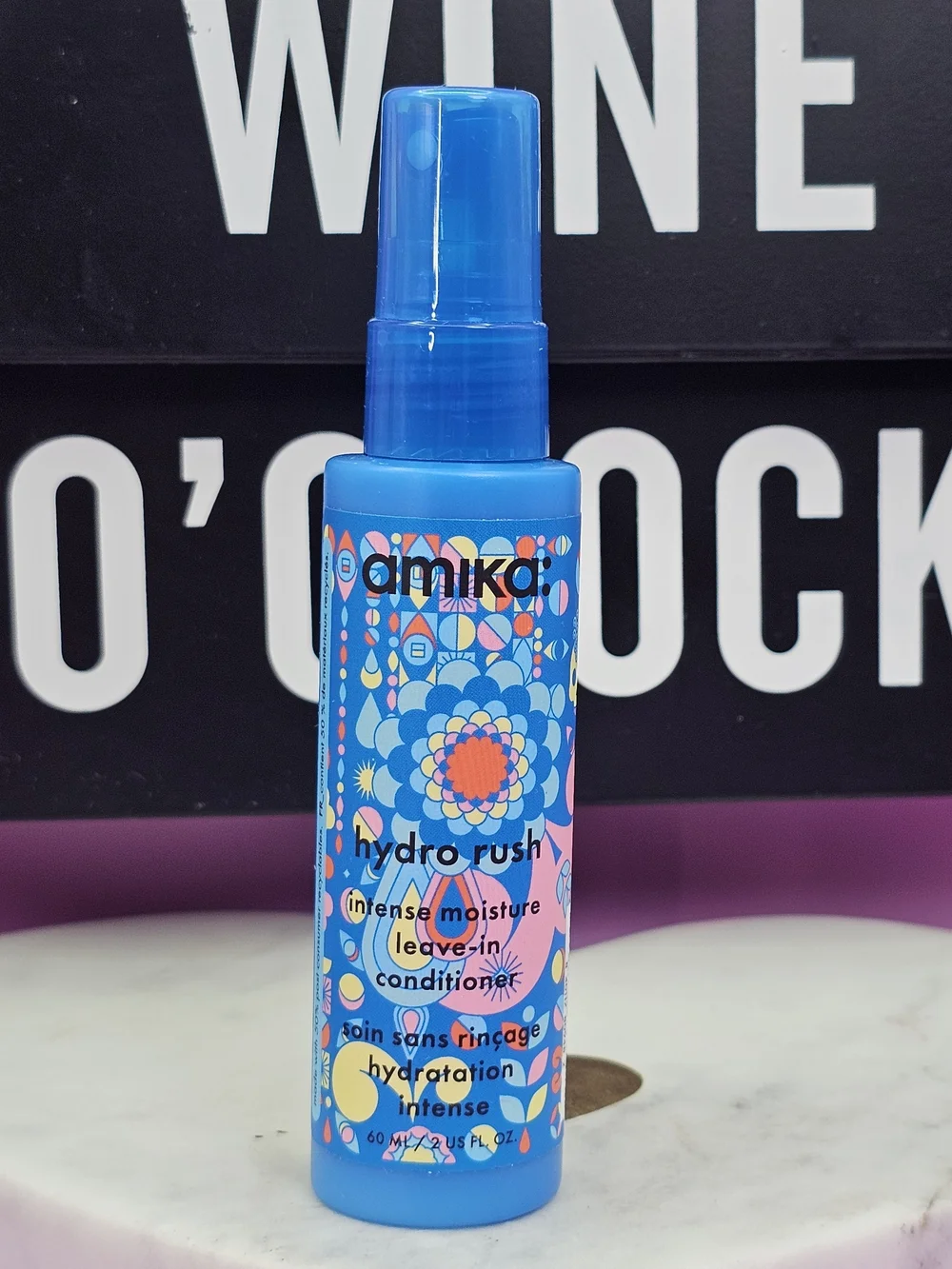 amika Hydro Rush Intense Moisture Leave-In Conditioner - Blue